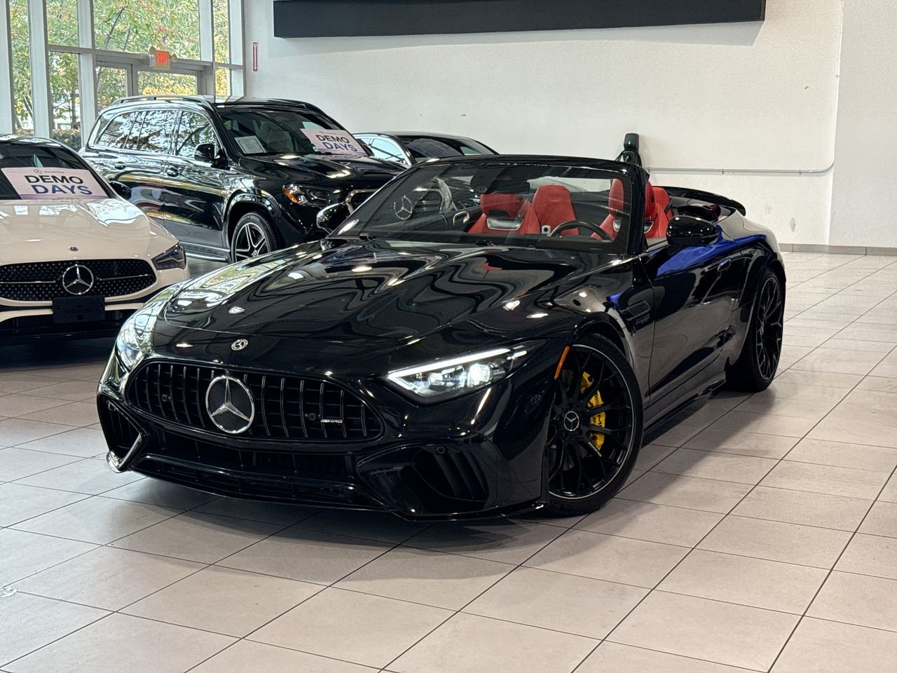 Black 2022 Mercedes-Benz SL-Class Convertible All-Wheel Drive Automatic