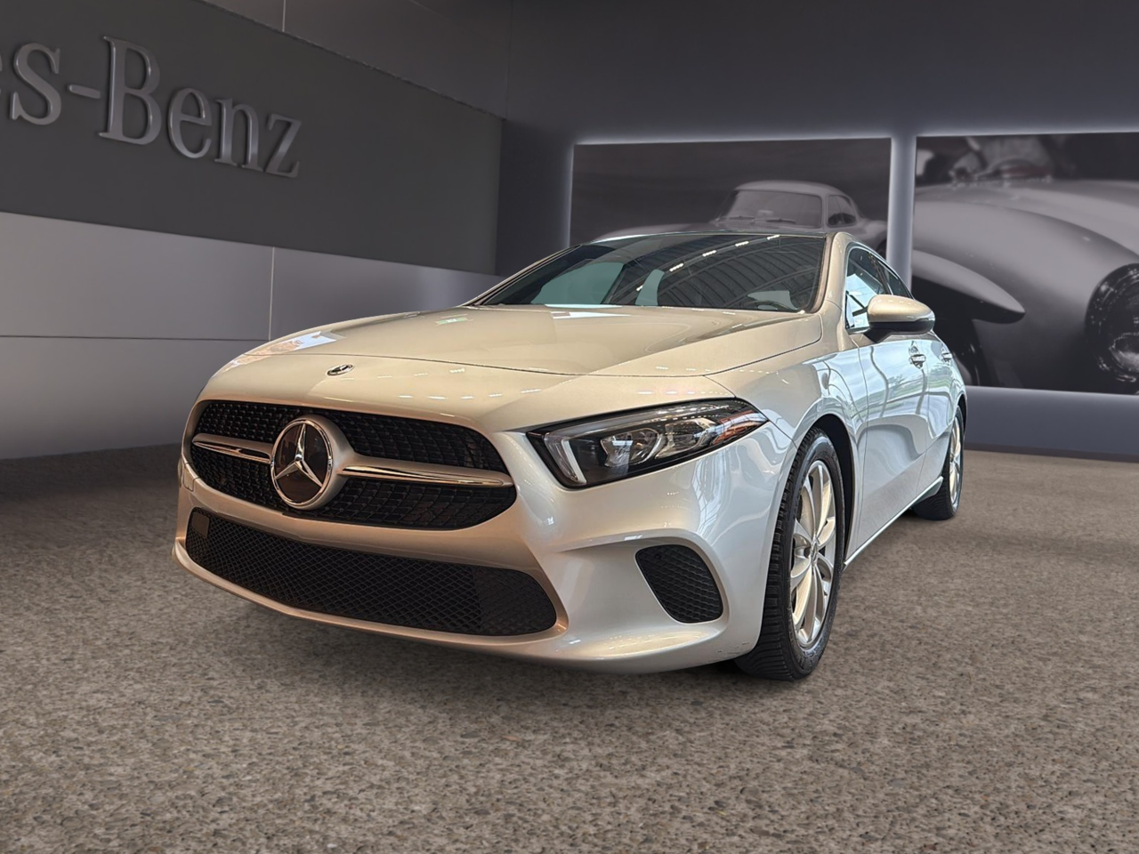 Iridium silver metallic 2022 Mercedes-Benz A-Class Sedan Automatic