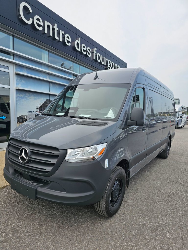 Gray (Graphite grey) 2026 Mercedes-Benz Sprinter Cargo Van Rear-Wheel Drive Automatic