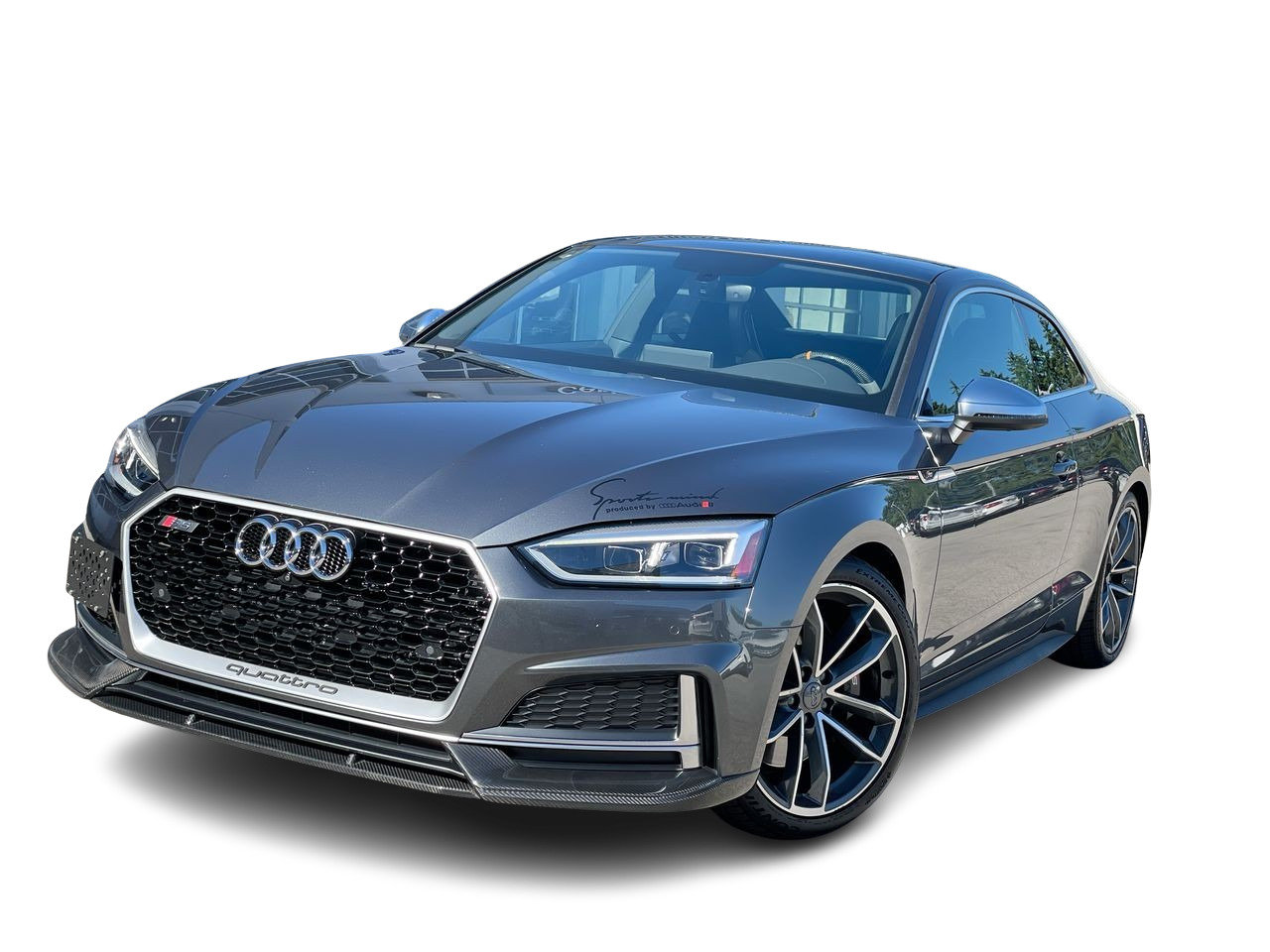 Gray (Daytona Grey Pearl) 2018 Audi S5 Coupe All-Wheel Drive Automatic