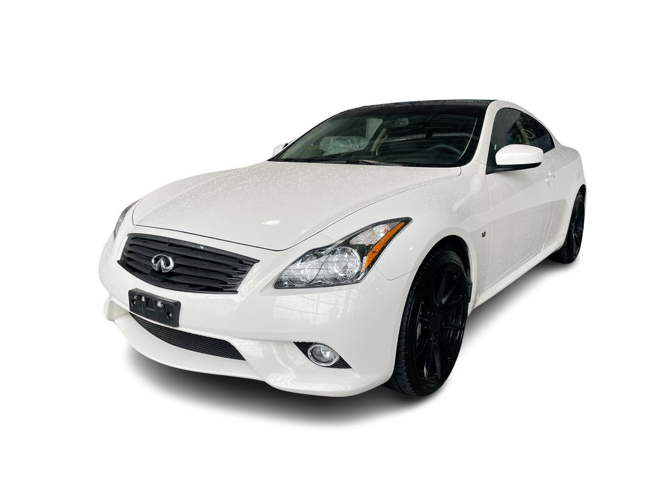 Used 2014 White INFINITI Coupe Premium Sport AWD image 4