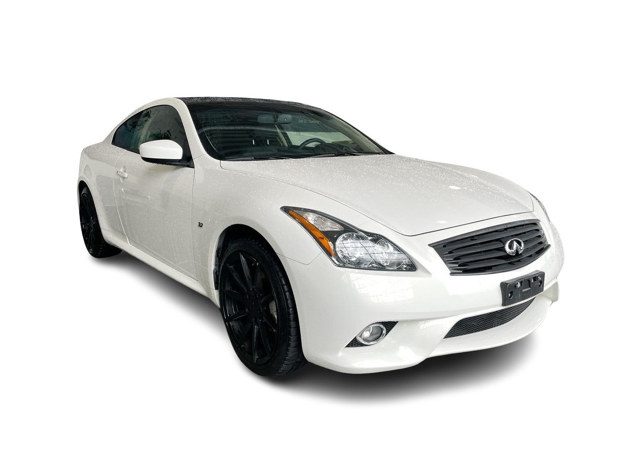 Used 2014 White INFINITI Coupe Premium Sport AWD image 2