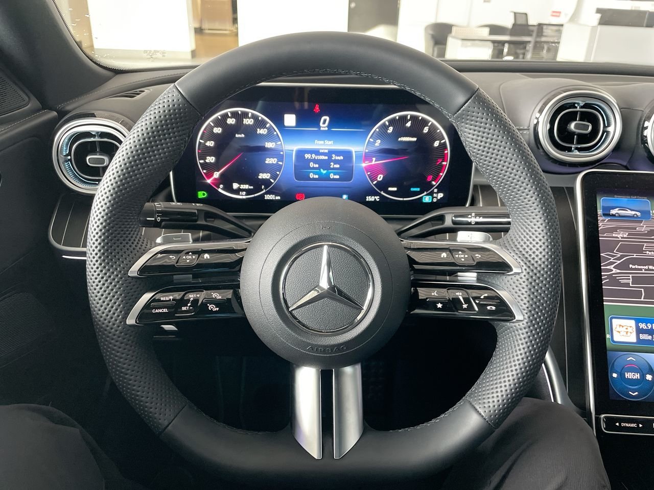 Used 2023 High Tech Silver Metallic Mercedes-Benz 4MATIC Sedan image 22