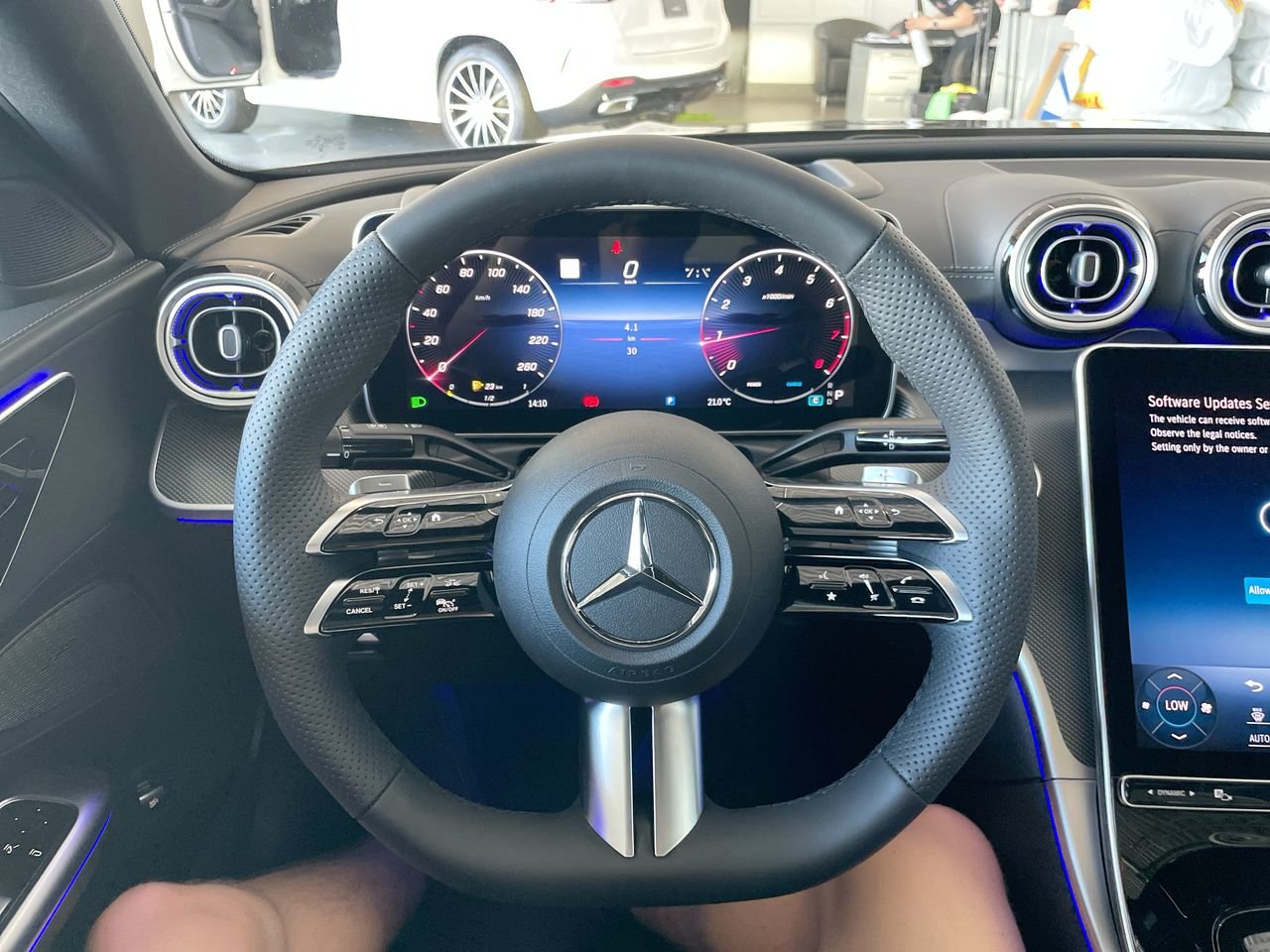 Used 2023 Obsidian Black Metallic Mercedes-Benz 4MATIC Sedan image 22