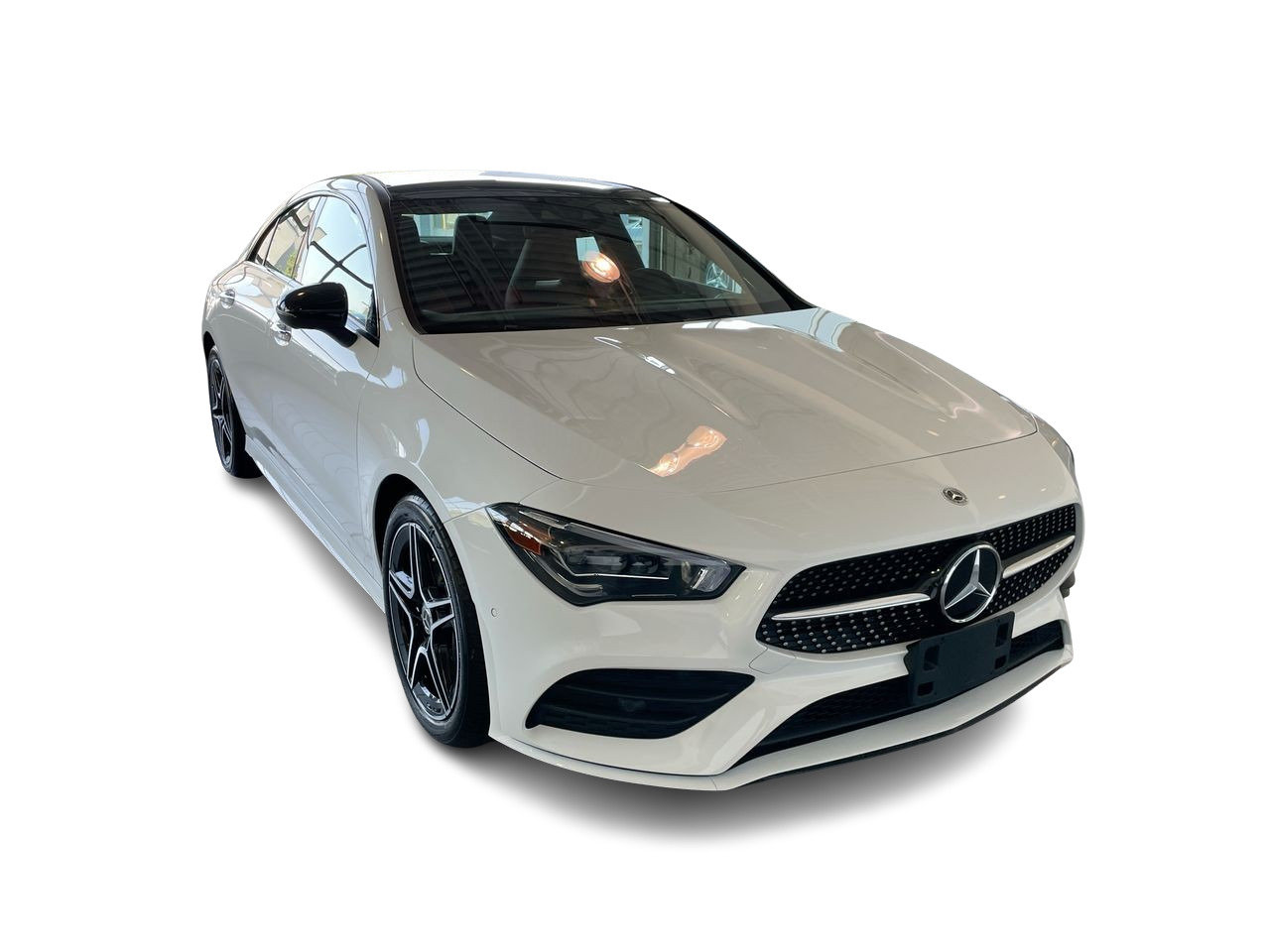 Used 2023 Polar White Mercedes-Benz 4MATIC Coupe image 2