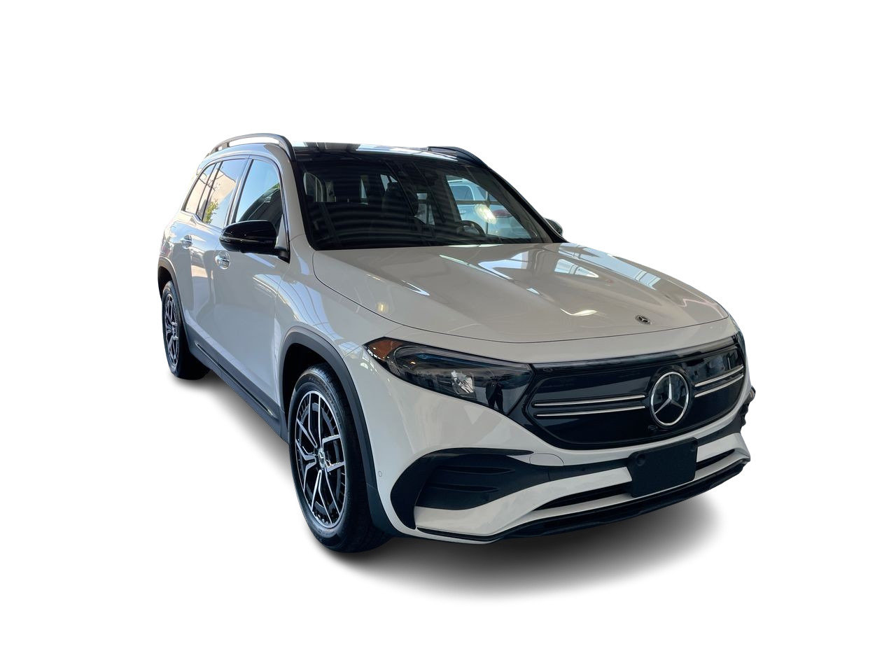 Used 2023 Polar White Mercedes-Benz 350 4MATIC SUV (Pre-August Production) image 2