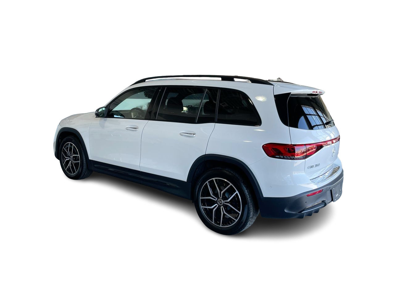 Used 2023 Polar White Mercedes-Benz 350 4MATIC SUV (Pre-August Production) image 9