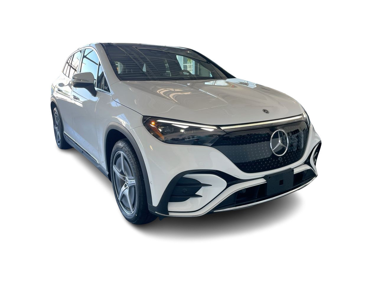 Used 2023 Polar White Mercedes-Benz 350 4MATIC SUV (Post-August Production) image 2