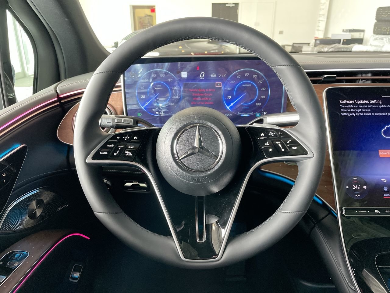 New 2023 Sodalite Blue Metallic Mercedes-Benz EQS 450 4MATIC image 22