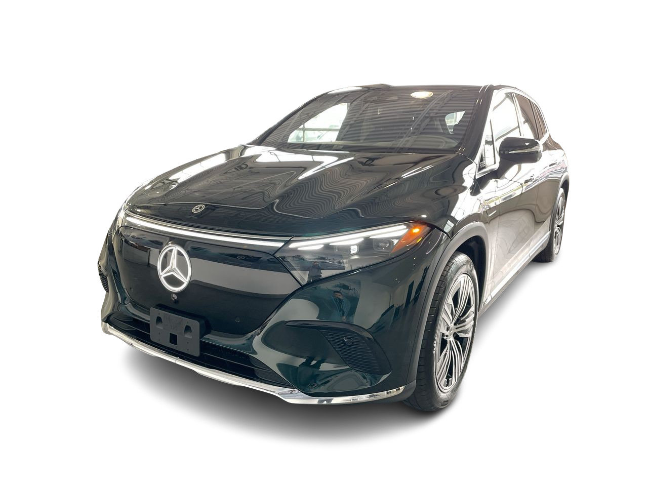 New 2023 Emerald Green Metallic Mercedes-Benz EQS 450 4MATIC image 4