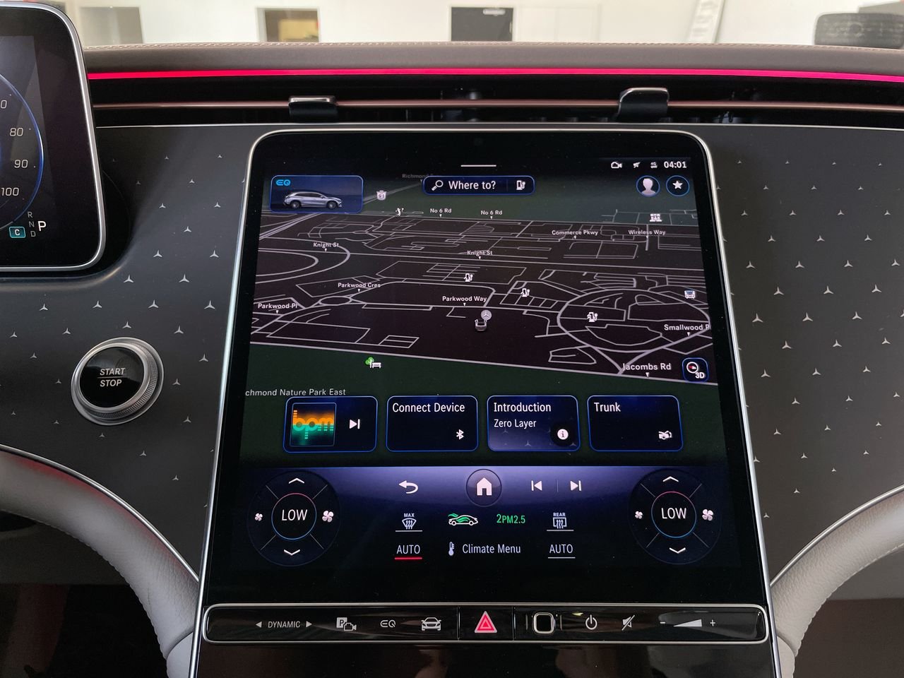 New 2023 Polar White Mercedes-Benz EQS 450 4MATIC image 26