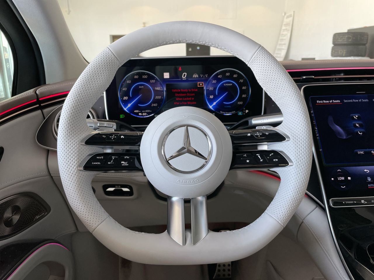 New 2023 Polar White Mercedes-Benz EQS 450 4MATIC image 22