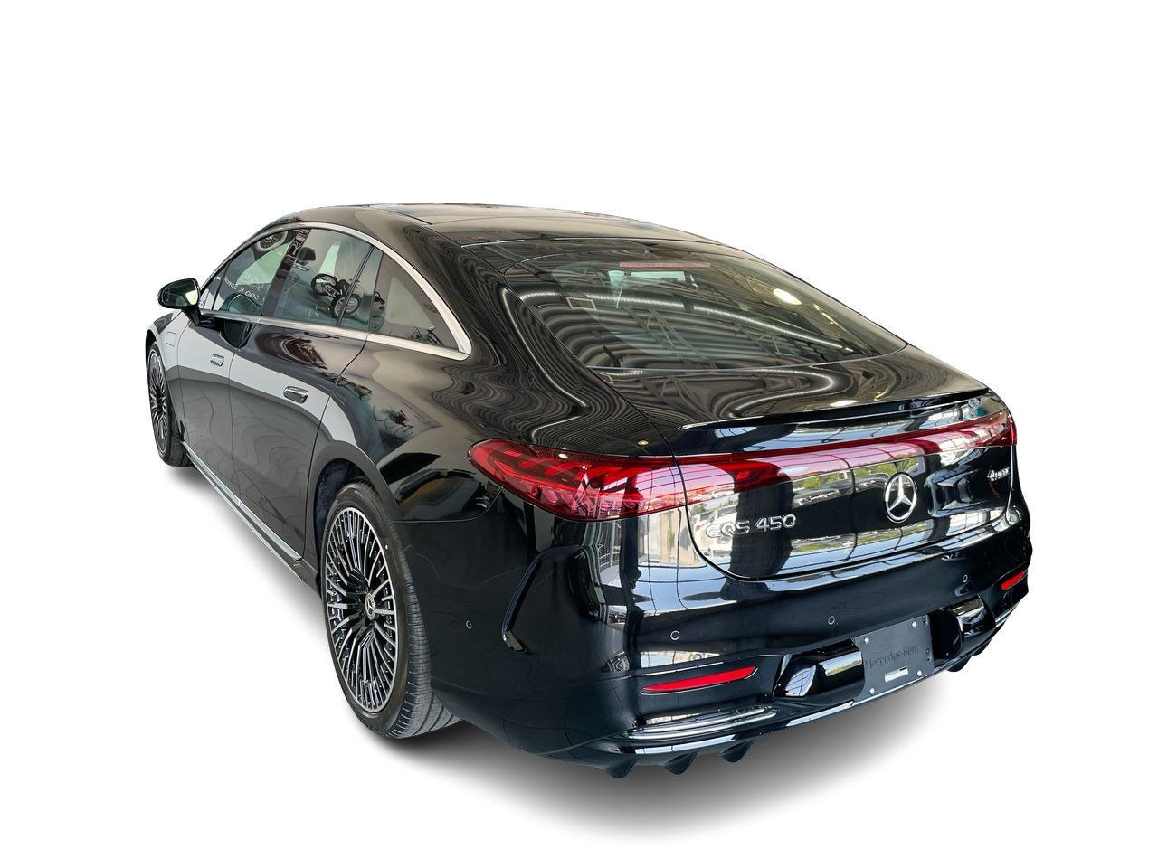 New 2023 Obsidian Black Metallic Mercedes-Benz EQS 450 V4 image 10