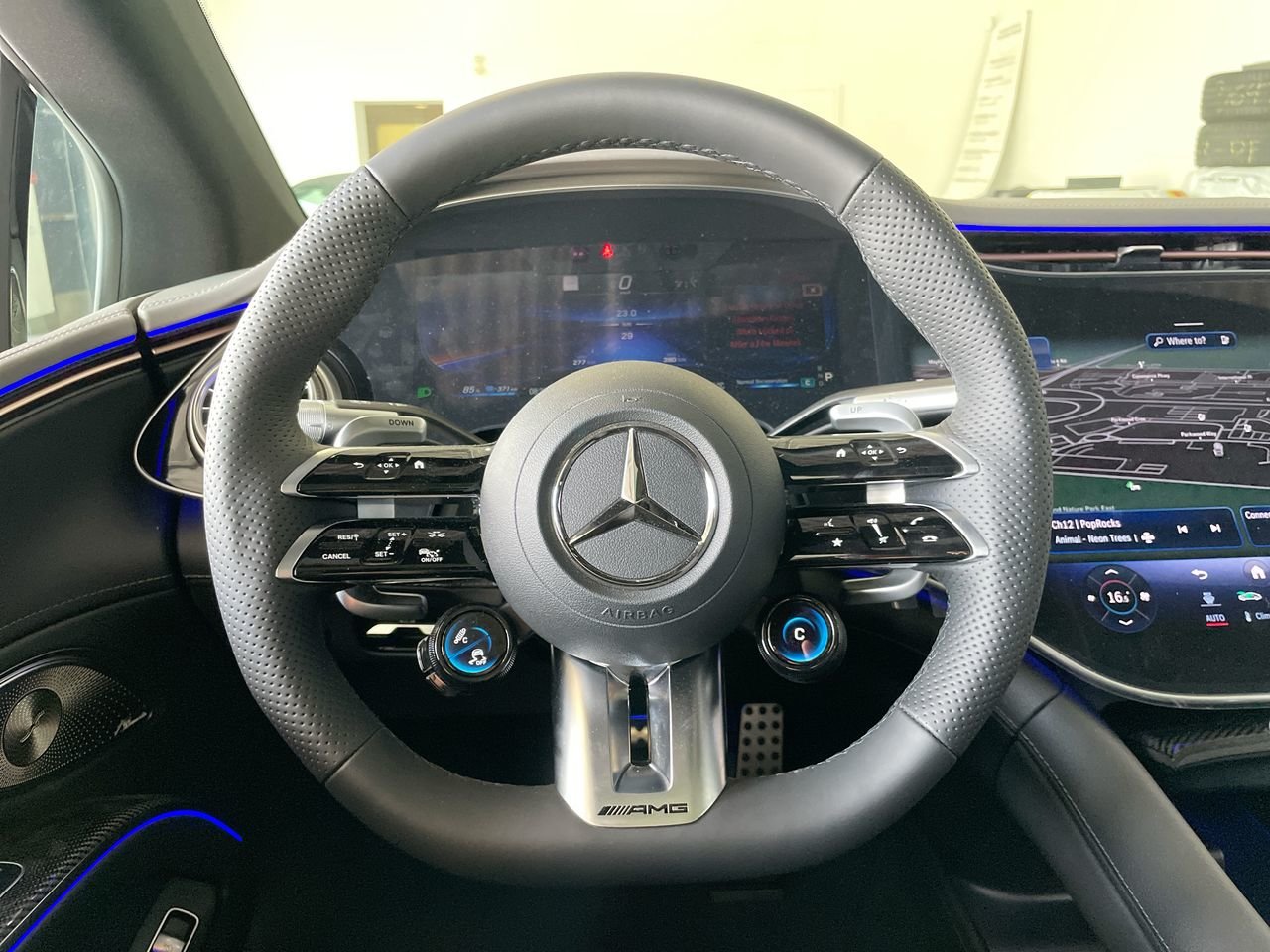 New 2023 Polar White Mercedes-Benz AMG EQS image 22