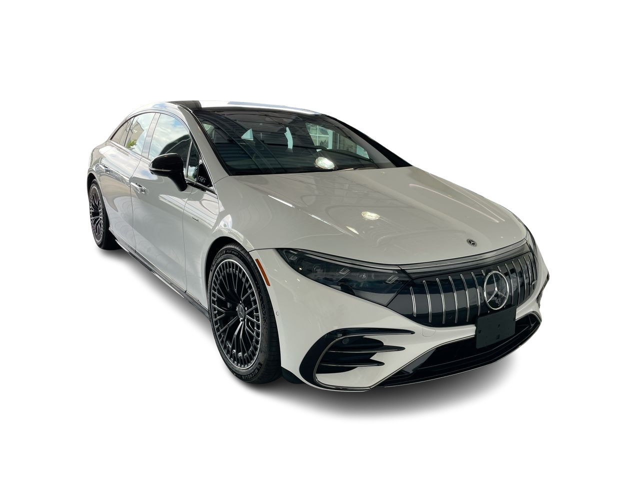New 2023 Polar White Mercedes-Benz AMG EQS image 2
