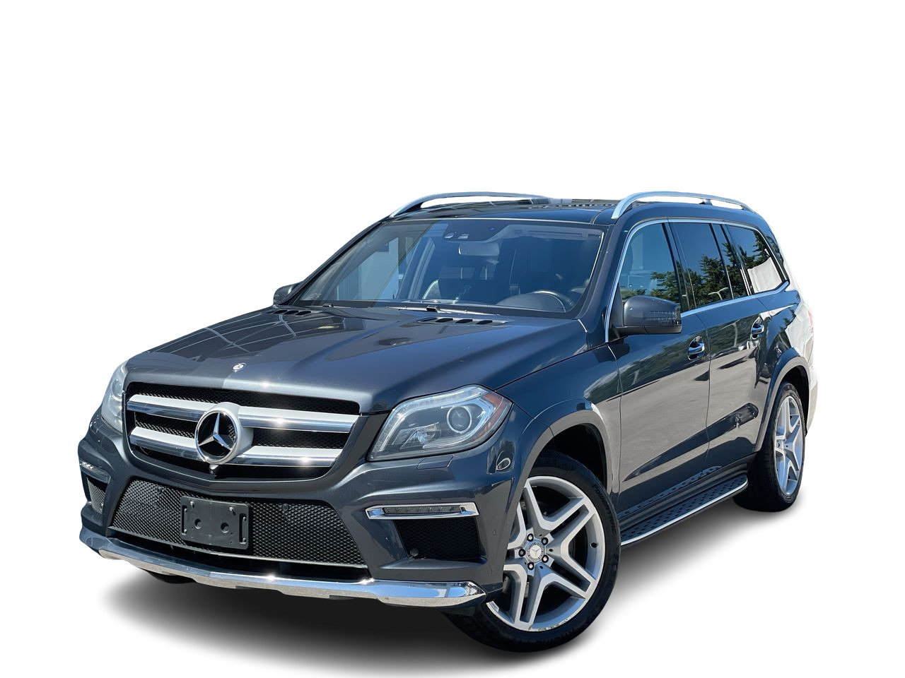 Gray 2014 Mercedes-Benz GL-Class GL 350 BlueTEC 4MATIC SUV / Crossover All-Wheel Drive Automatic