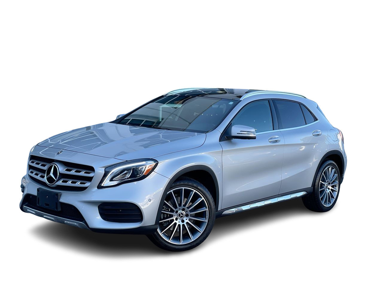 Polar Silver Met 2018 Mercedes-Benz GLA SUV / Crossover All-Wheel Drive Automatic
