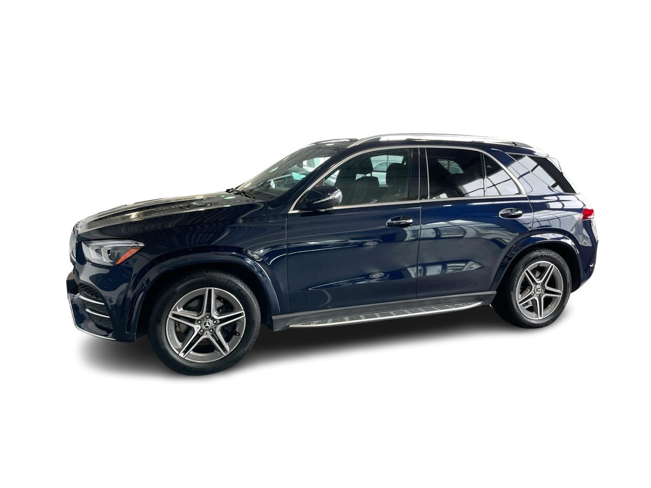 Certified Used 2021 Cavansite Blue Met Mercedes-Benz 4MATIC SUV image 6