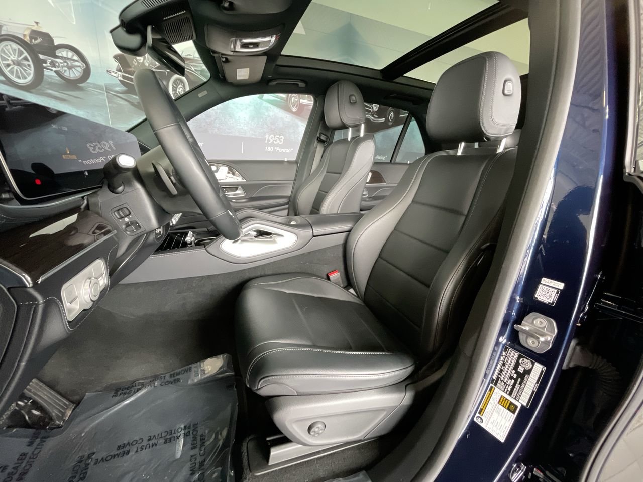 Certified Used 2021 Cavansite Blue Met Mercedes-Benz 4MATIC SUV image 19