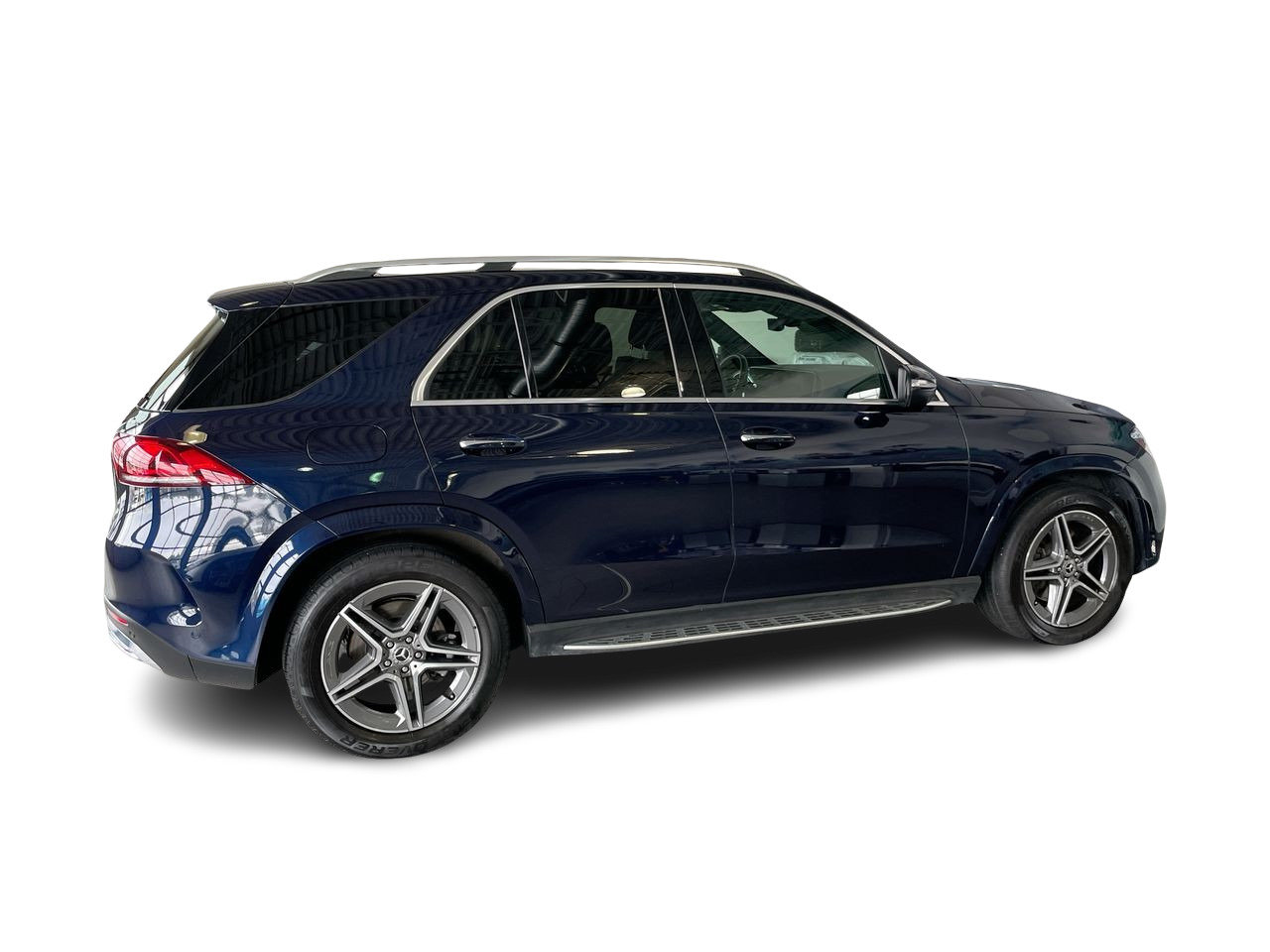 Certified Used 2021 Cavansite Blue Met Mercedes-Benz 4MATIC SUV image 14