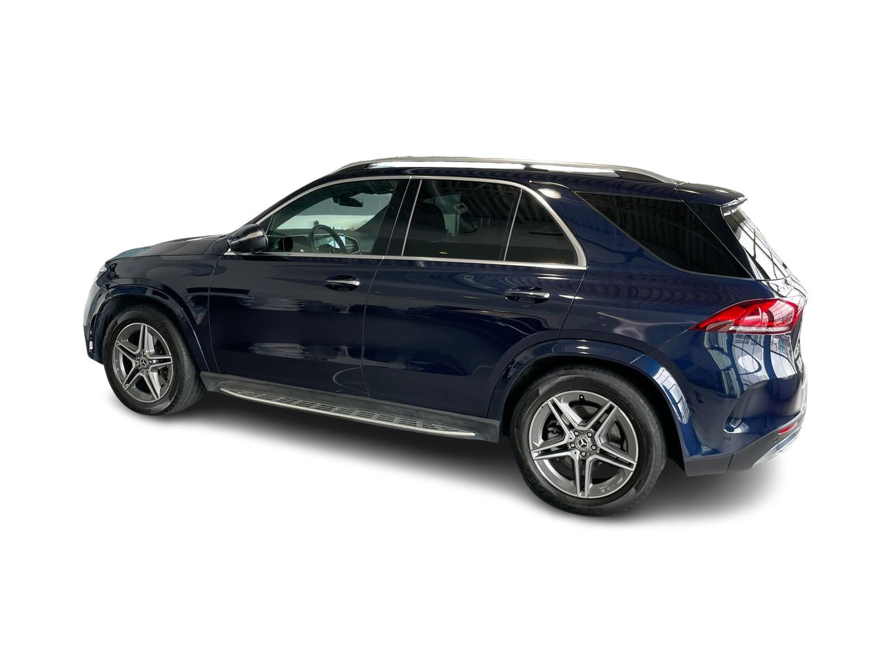 Certified Used 2021 Cavansite Blue Met Mercedes-Benz 4MATIC SUV image 8