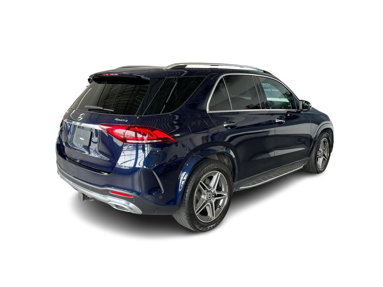 Certified Used 2021 Cavansite Blue Met Mercedes-Benz 4MATIC SUV image 13