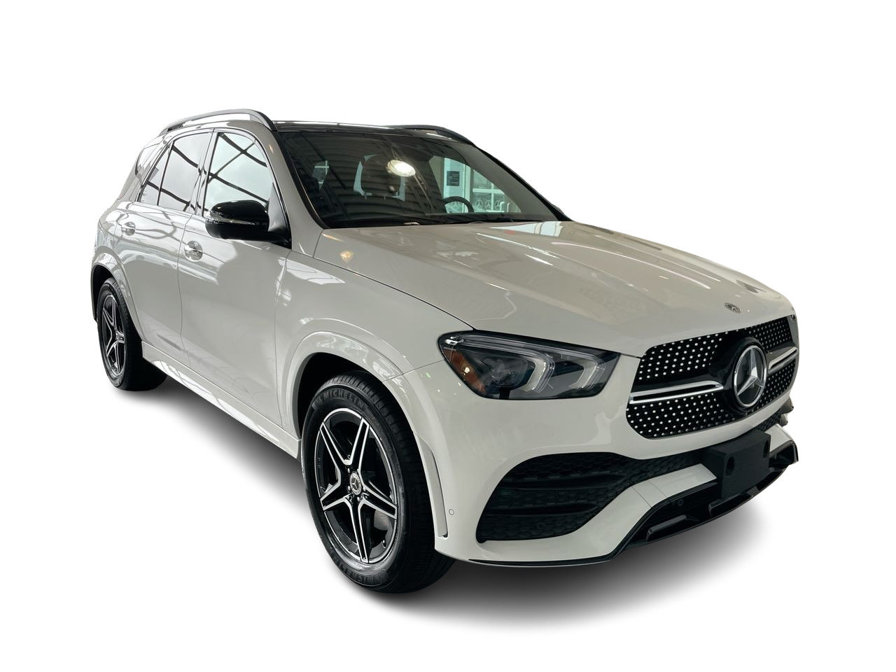 Used 2023 Polar White Mercedes-Benz 4MATIC SUV image 2