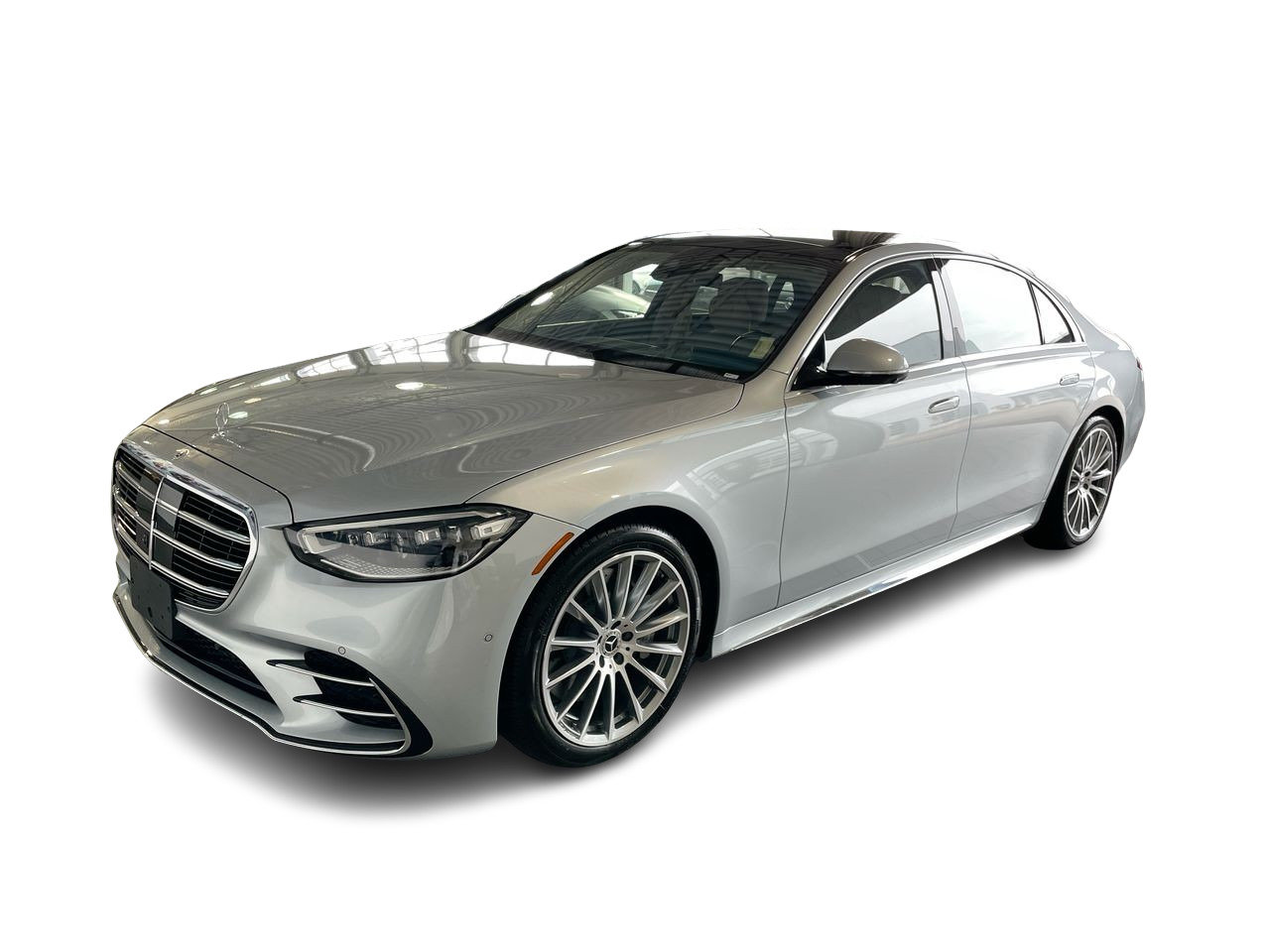 New 2023 High Tech Silver Mercedes-Benz S 580 4MATIC image 5