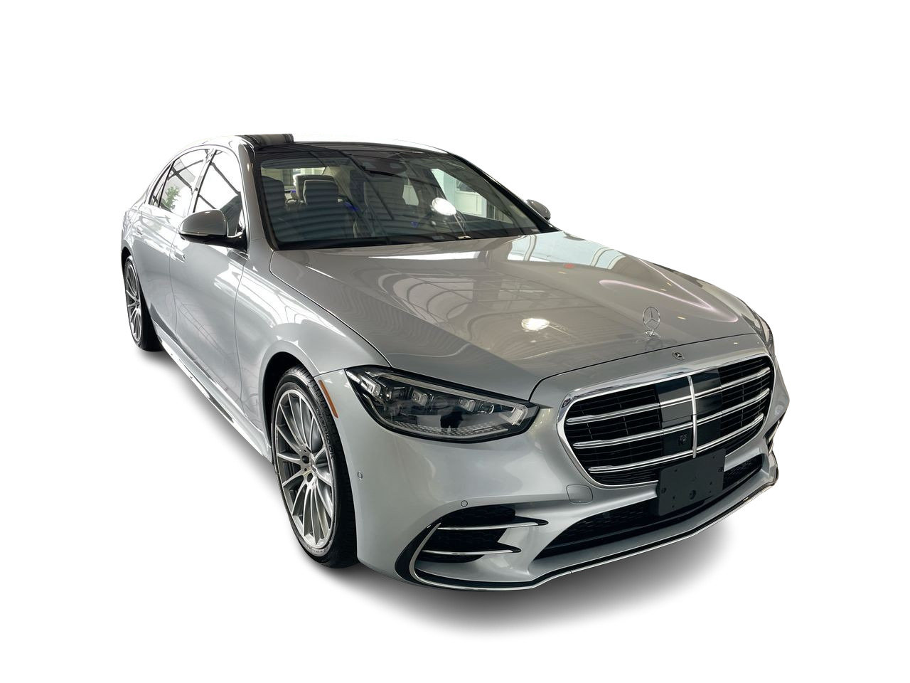 New 2023 High Tech Silver Mercedes-Benz S 580 4MATIC image 2