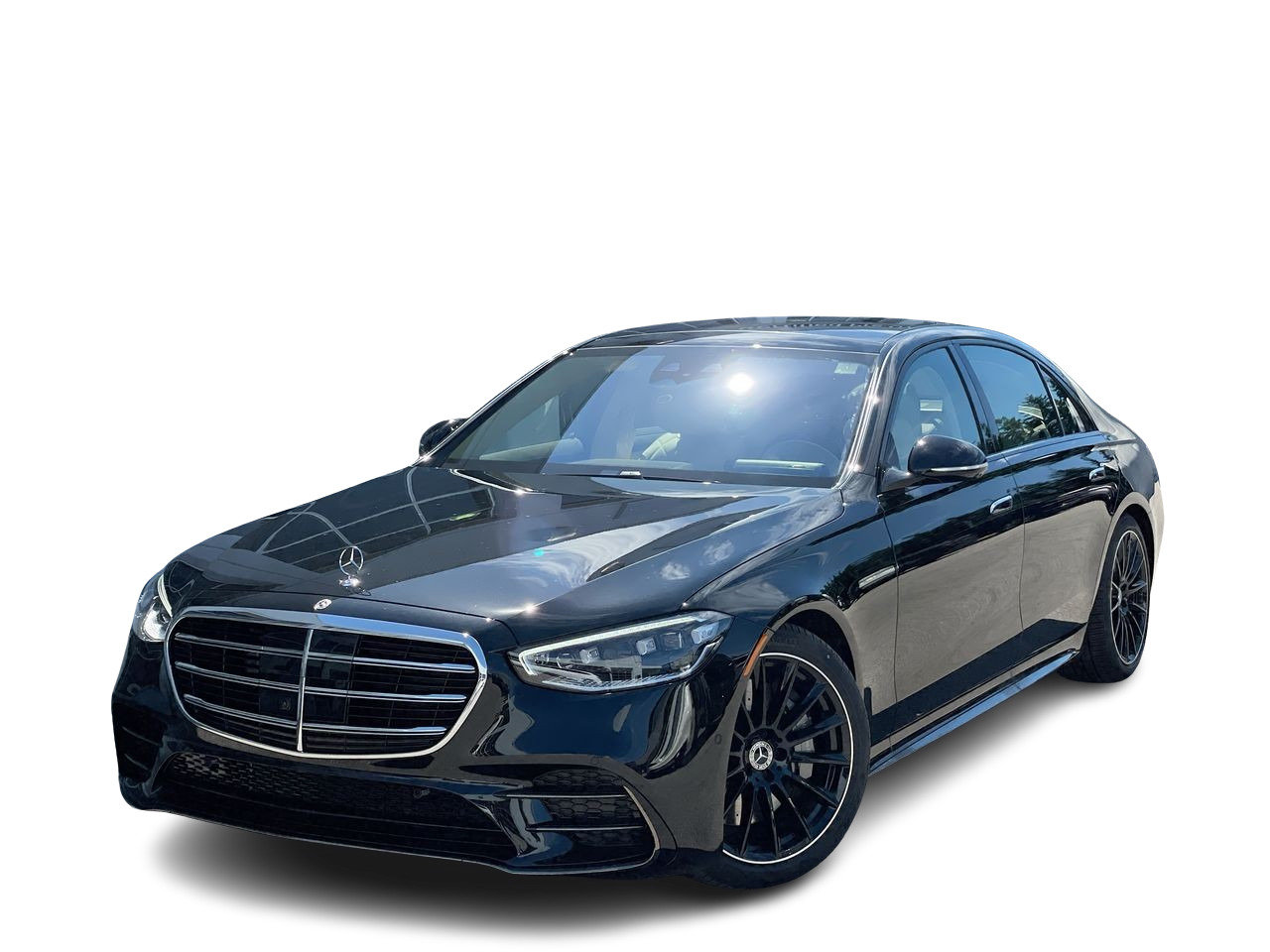 Obsidian Black Metallic 2026 Mercedes-Benz S-Class S 580 4MATIC Sedan All-Wheel Drive Automatic
