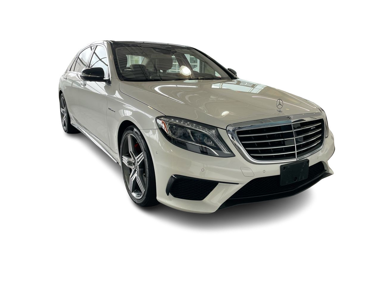 Used 2017 designo Diamond White Mercedes-Benz 4MATIC Sedan image 2