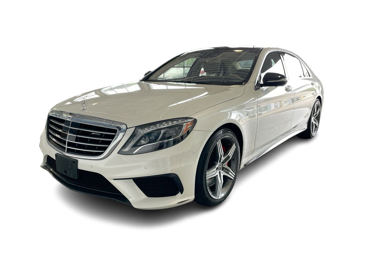 Used 2017 designo Diamond White Mercedes-Benz 4MATIC Sedan image 4
