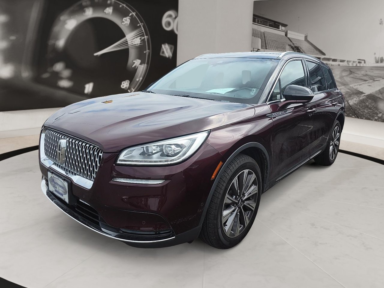 Red 2021 Lincoln Corsair SUV / Crossover All-Wheel Drive Automatic