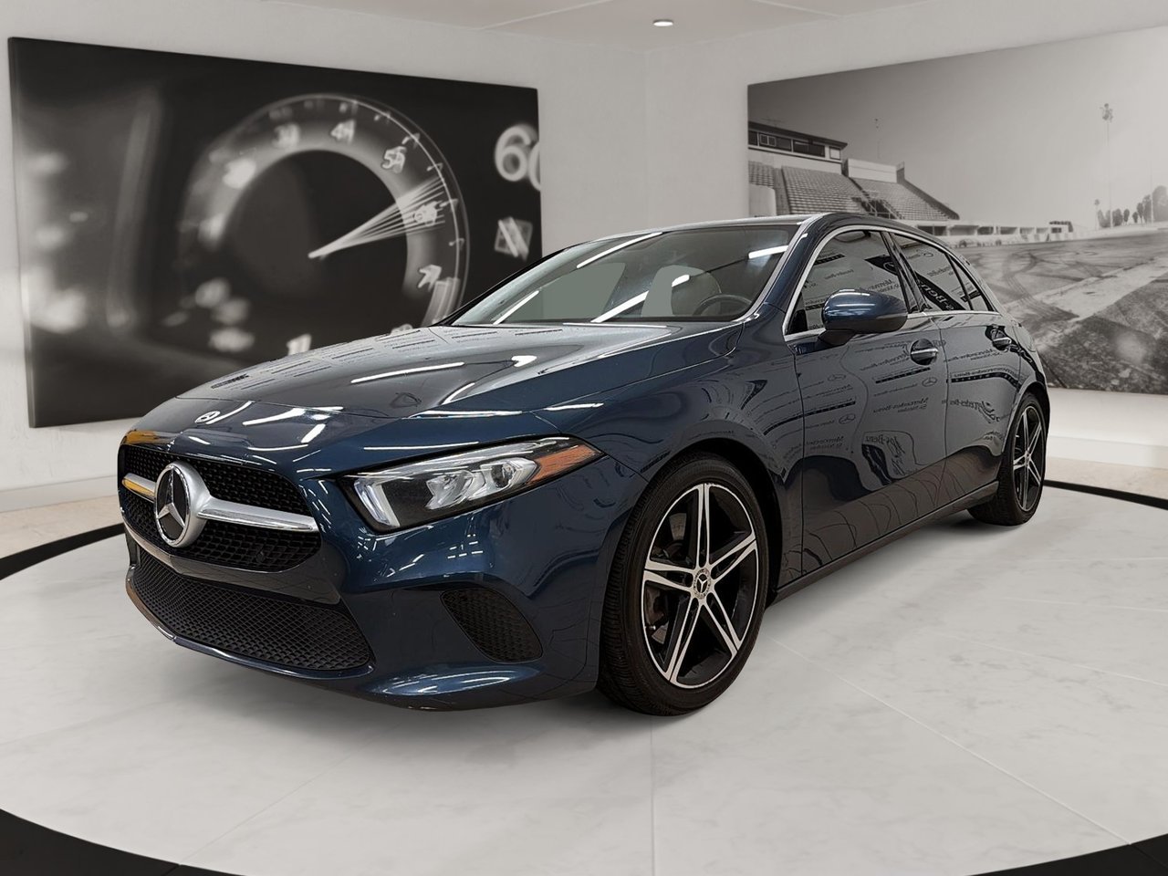 Denim Blue Met 2022 Mercedes-Benz A-Class Sedan Automatic