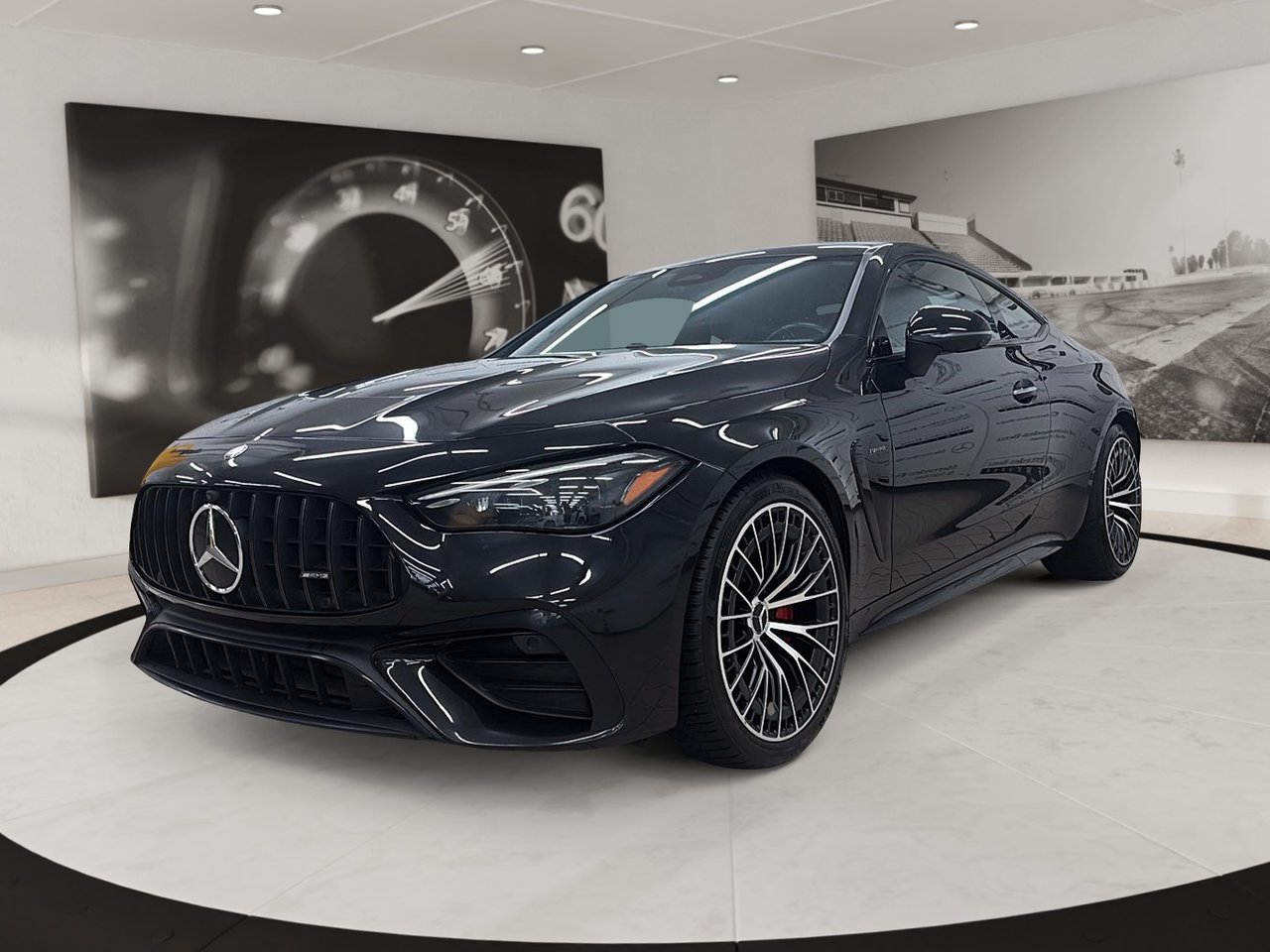 Black (Noir obsidienne métallisé) 2024 Mercedes-Benz CLE AMG CLE 53 4MATIC Coupe All-Wheel Drive Automatic
