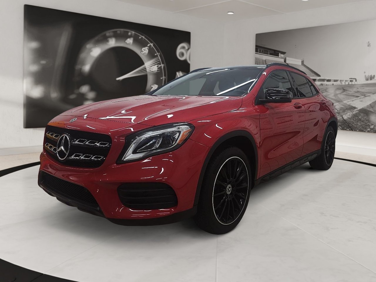 Red (Rouge jupiter) 2019 Mercedes-Benz GLA SUV / Crossover All-Wheel Drive Automatic