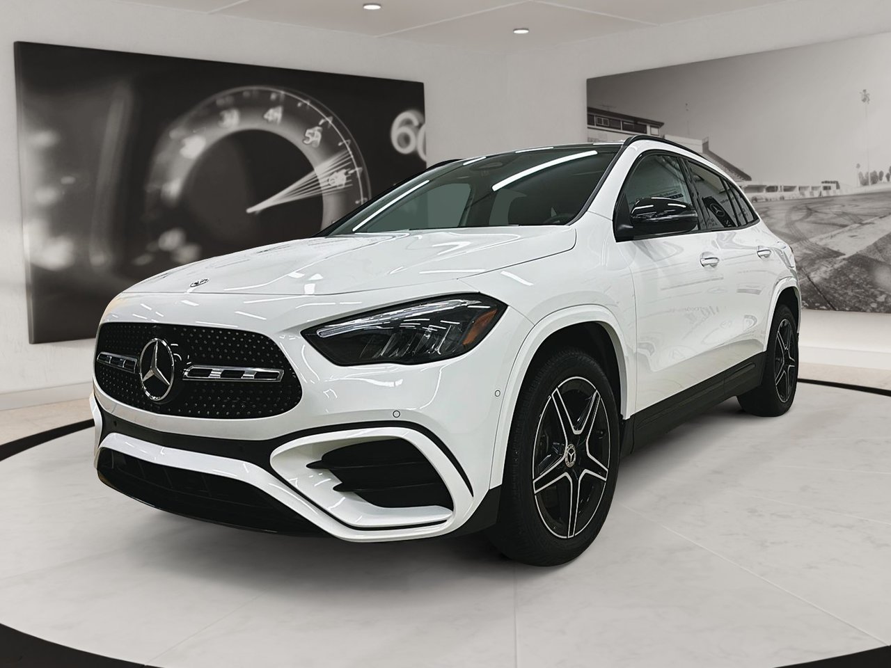 White (Blanc Polaire) 2025 Mercedes-Benz GLA SUV / Crossover All-Wheel Drive Automatic