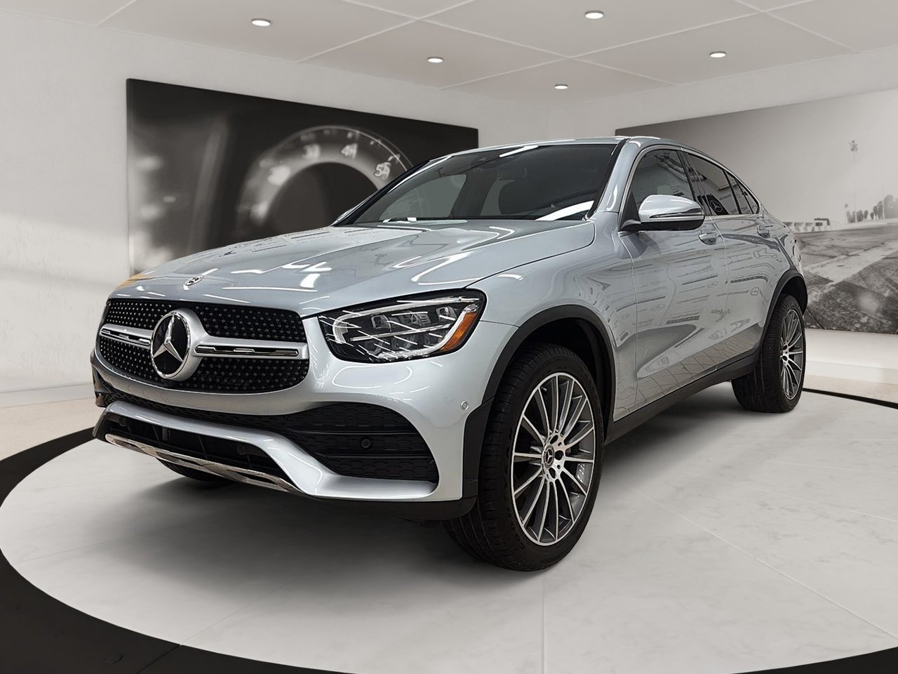 High Tech Silver Metallic 2023 Mercedes-Benz GLC SUV / Crossover All-Wheel Drive Automatic