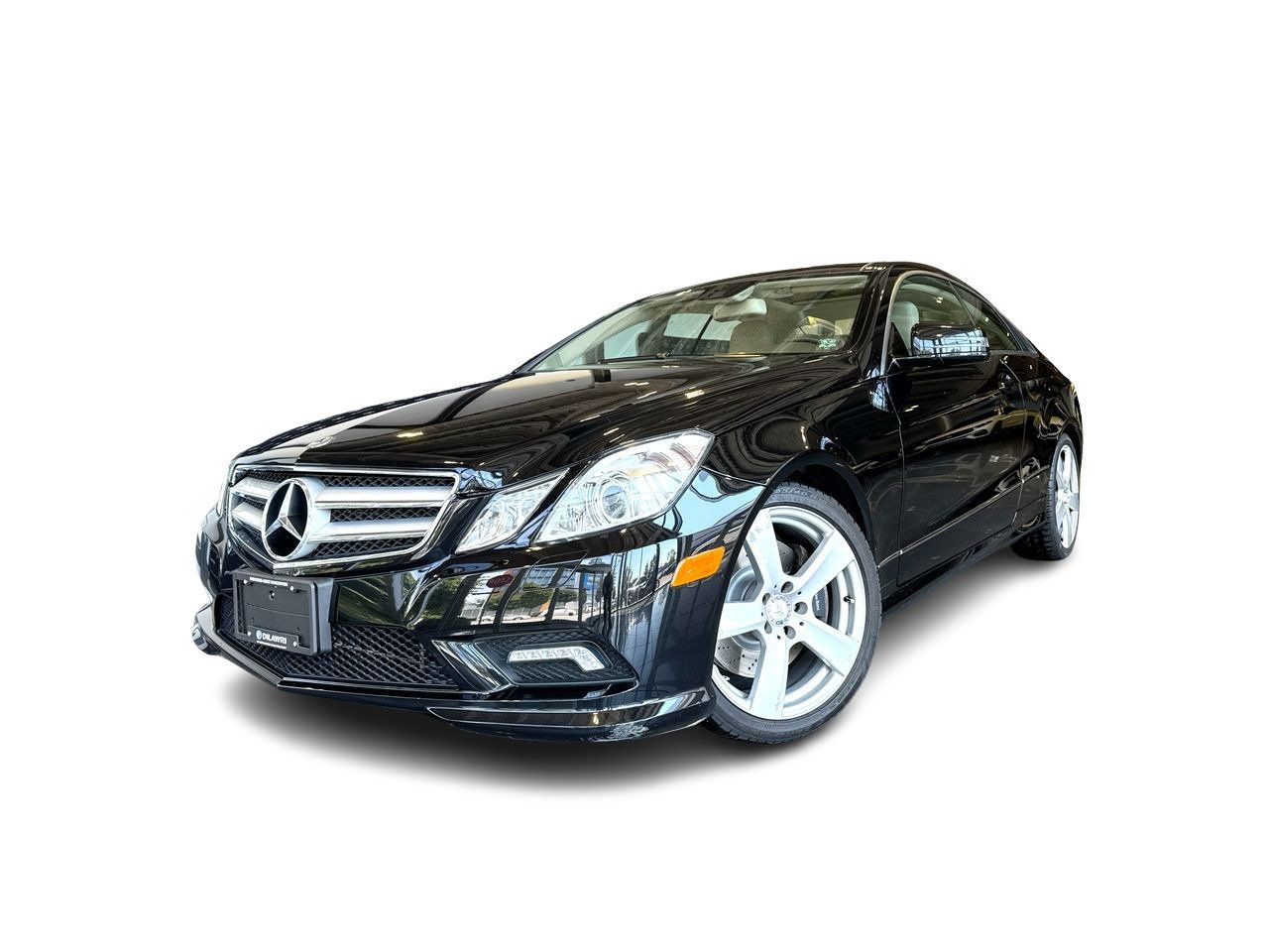 Obsidian Black Met. 2010 Mercedes-Benz E-Class Coupe Rear-Wheel Drive Automatic
