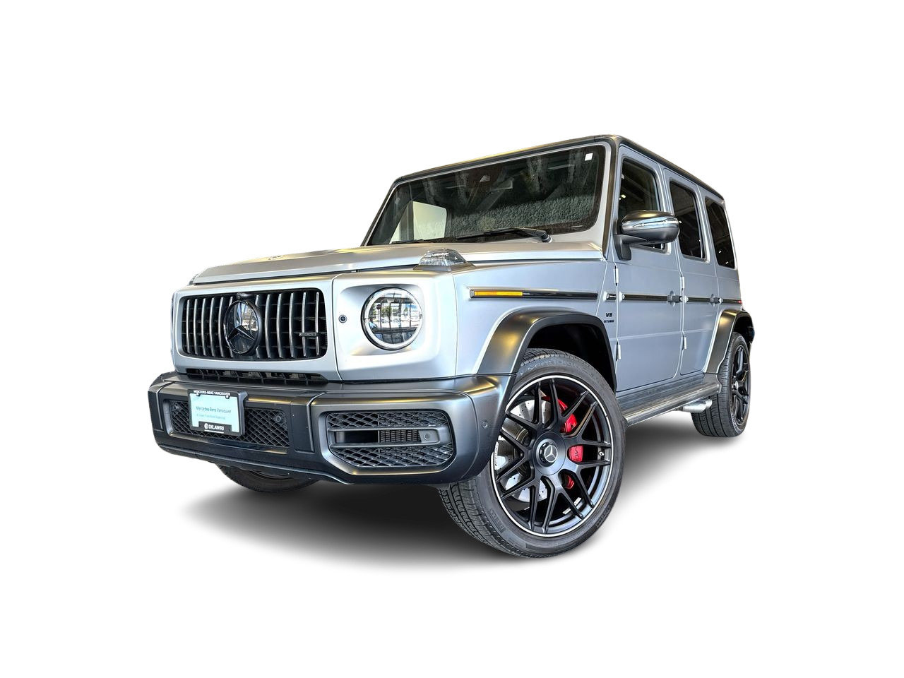 Gray (G MANUFAKTUR Platinum MAGNO) 2023 Mercedes-Benz G-Class AMG G 63 4MATIC SUV / Crossover All-Wheel Drive Automatic