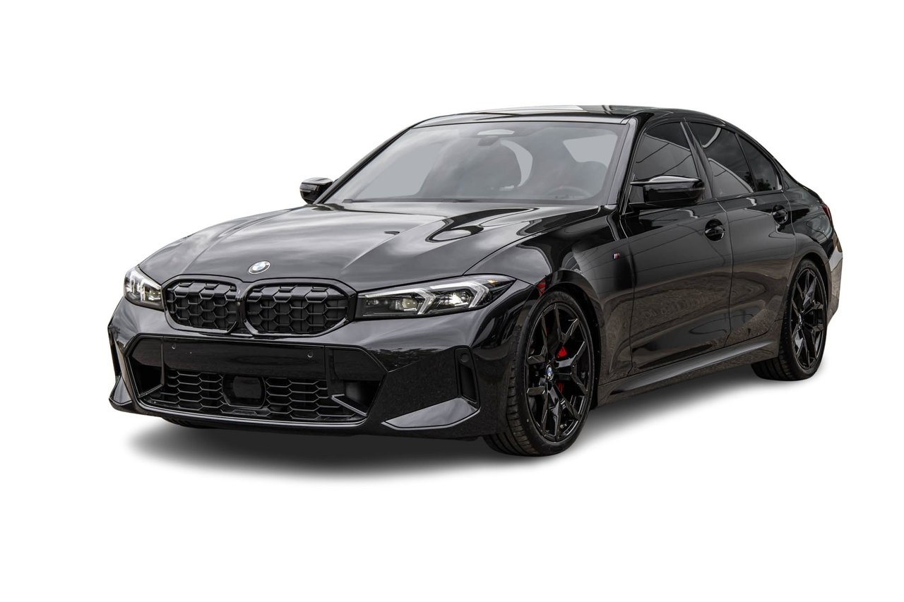 Black Sapphire Metallic 2026 BMW 3 Series M340i xDrive Sedan All-Wheel Drive Automatic