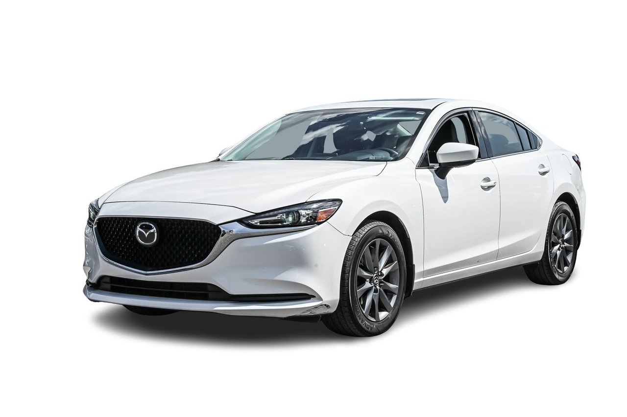 White 2021 Mazda MAZDA6 Sedan Automatic