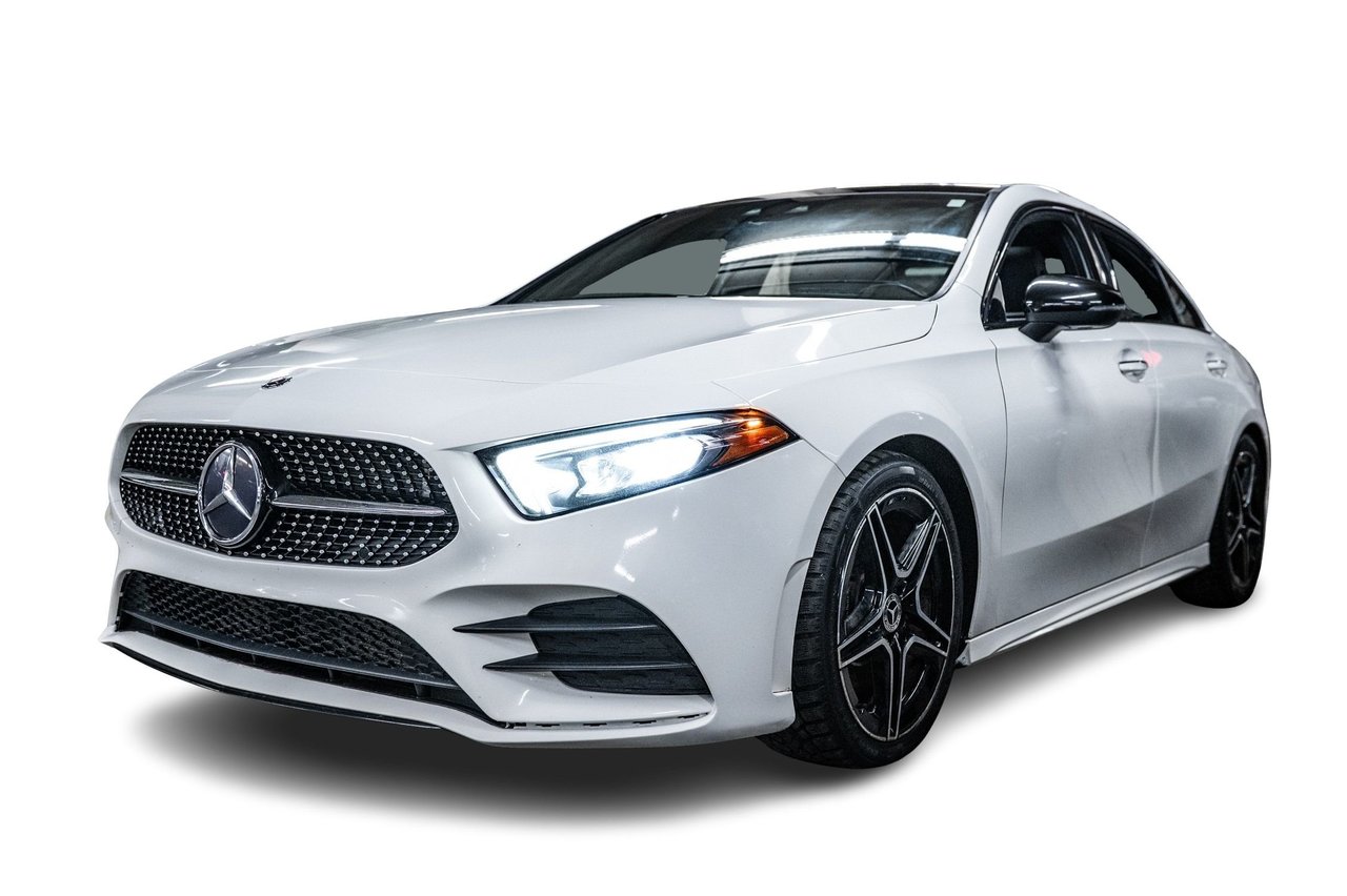 Polar White 2019 Mercedes-Benz A-Class Sedan All-Wheel Drive Automatic