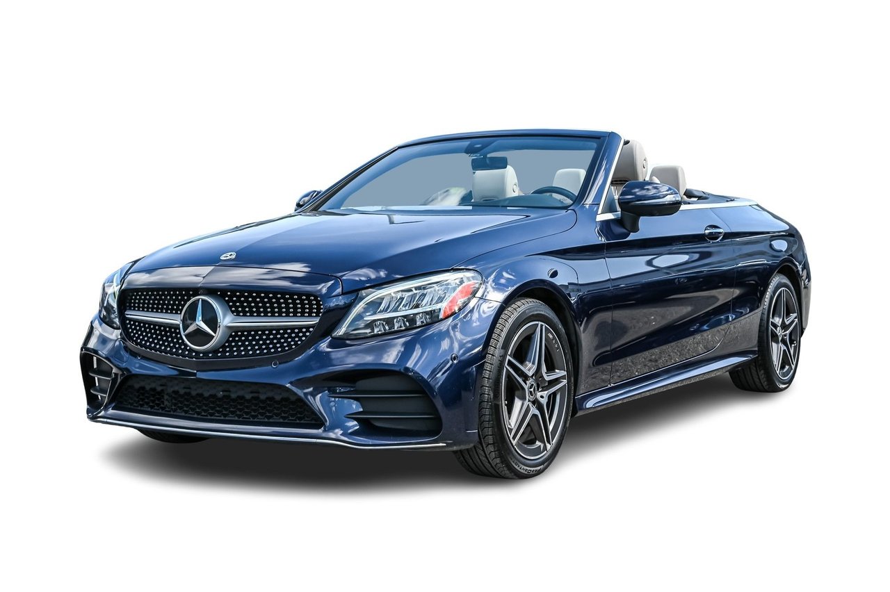 Cavansite Blue Met 2021 Mercedes-Benz C-Class Convertible All-Wheel Drive Automatic