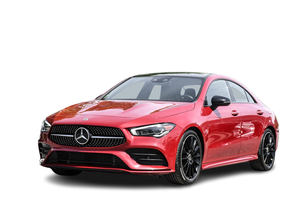 MANUFAKTUR Patagonia Red Metallic 2023 Mercedes-Benz CLA 250 4MATIC Coupe All-Wheel Drive Automatic