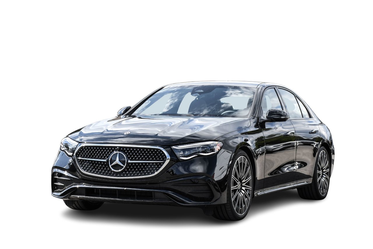 Obsidian Black Metallic 2026 Mercedes-Benz E-Class Sedan All-Wheel Drive Automatic