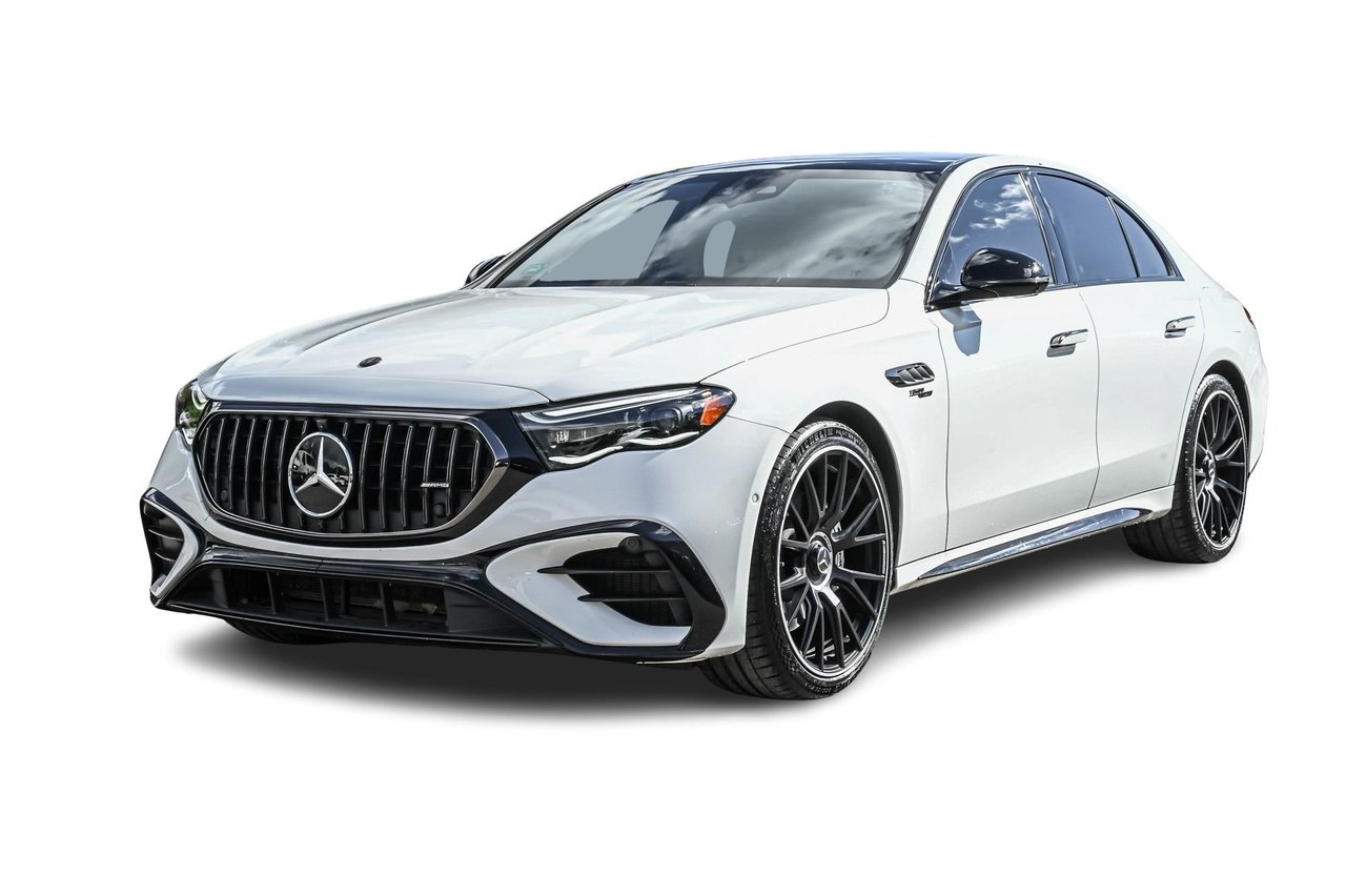 Polar White 2025 Mercedes-Benz E-Class Sedan All-Wheel Drive Automatic