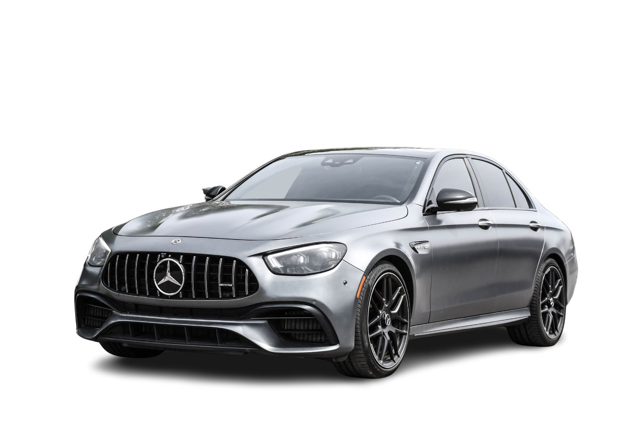 Gray (designo Selenite Grey MAGNO) 2021 Mercedes-Benz E-Class AMG E 63 S Sedan 4MATIC Sedan All-Wheel Drive Automatic