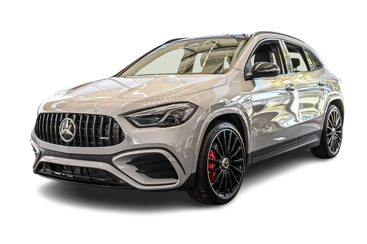 Gray (MANUFAKTUR Alpine Grey Solid) 2026 Mercedes-Benz GLA SUV / Crossover All-Wheel Drive Automatic