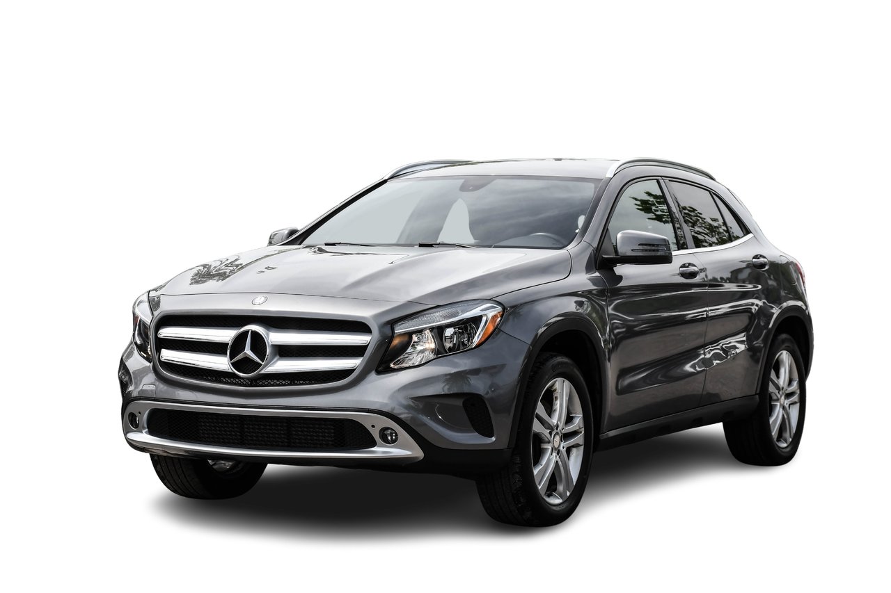 Gray (Mountain Grey Met) 2015 Mercedes-Benz GLA 250 4MATIC SUV / Crossover All-Wheel Drive Automatic